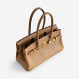 Hermes Birkin 29 Shoulder Bag, Biscuit, Gold Hardware