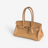 Hermes Birkin 29 Shoulder Bag, Biscuit, Gold Hardware