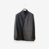 Hermes Men's Stadium Jacket with Satin Detail, Brun, 52