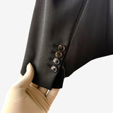 Hermes Men's Stadium Jacket with Satin Detail, Brun, 52