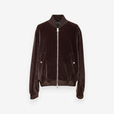 Hermes Men's Rib-trim Jacket in Brown, 50