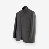 Hermes Men's Stadium Jacket with Satin Detail, Brun, 52
