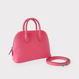 Hermes Bolide Mini Bag, In Rose Azalee, Pink With Palladium Hardware, 2023