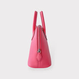 Hermes Bolide Mini Bag, In Rose Azalee, Pink With Palladium Hardware, 2023