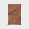 Hermès Calvi Duo Card Holder, Gold