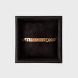 Hermès Bracelet Kelly Gourmette, Very Small In Rose Gold And Diamonds