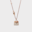 Hermès Kelly Amulette Pendant Necklace, Rose Gold & Diamonds