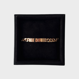 Hermès Bracelet Kelly Gourmette, Very Small, ST, Rose Gold And Diamonds