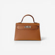 Hermès Mini Kelly II Sellier, Gold, Palladium Hardware