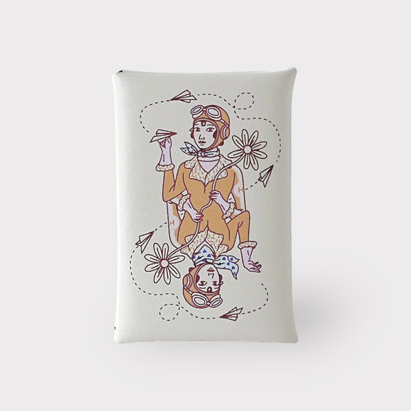 Hermes Aviatrice Calvi Card Holder In Nata, Limited Edition