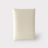 Hermes Calvi Duo Card Holder In Craie, Epsom Leather