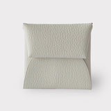 Hermes Bastia Change Purse In Mushroom, Chevre Leather