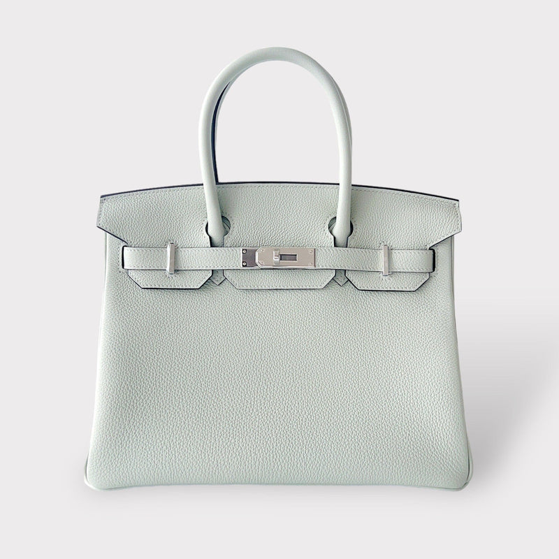 Hermes Birkin 30 Bag Gris Neve Palladium Hardware 2023