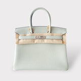 Hermes Birkin 30 Bag Gris Neve Palladium Hardware 2023