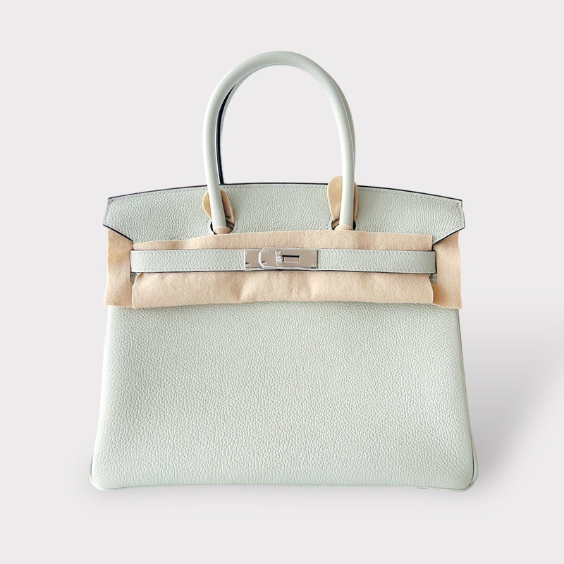 Hermes Birkin 30 Bag Gris Neve Palladium Hardware 2023
