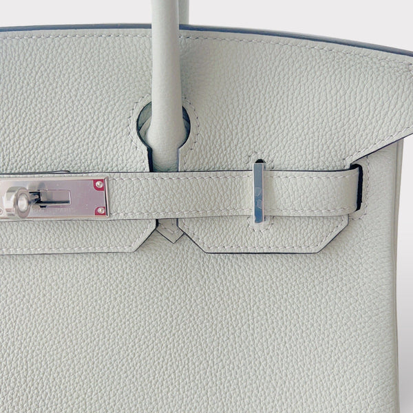 Hermes Birkin 30 Bag Gris Neve Palladium Hardware 2023