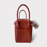 Hermes Lindy 26 Bag In Sienne With Palladium Hardware, Evercolor Leather