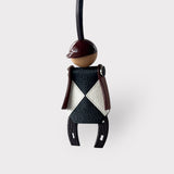 Hermès Jockey Charm In Mysore Leather, Rouge Sellier, Limited Charm
