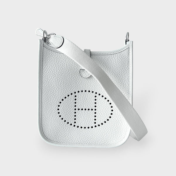 Hermes evelyne mini white Clearance