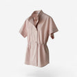 Hermès Women's Drawstring Shirt, 36, Rose Palomino