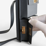 Hermès Kelly Multi-Pocket To Go Pouch, Gris Misty, Permabrass Hardware, K Stamp