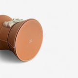 Hermes Mini Medor In Gold Epsom Leather And Palladium Hardware, K Stamp