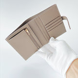 Hermès Bearn Compact Wallet - Etoupe - Gold Hardware - Found Fashion