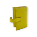 Hermès Bearn Compact Wallet | Lime Yellow