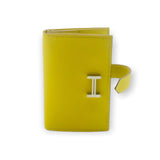 Hermès Bearn Compact Wallet | Lime Yellow
