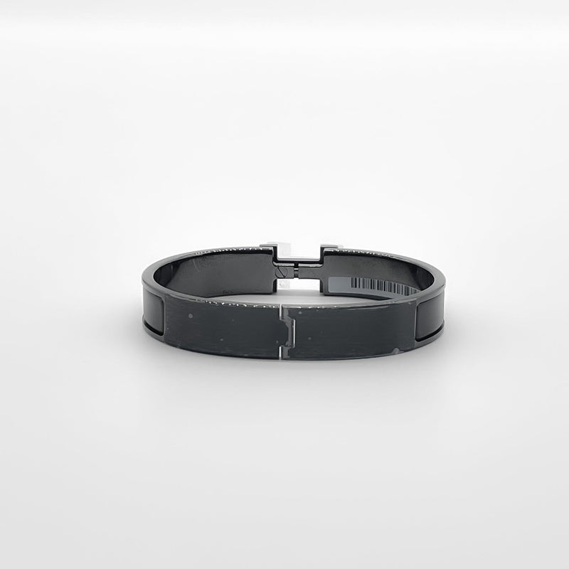 Hermès Clic HH Bracelet  - So Black - Found Fashion