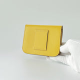 Hermes Constance Slim Wallet In Yellow, Jeune De Naples - Found Fashion