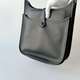 Hermes Evelyne III 29 Bag In Black (Noir) With Gold Hardware - Found Fashion