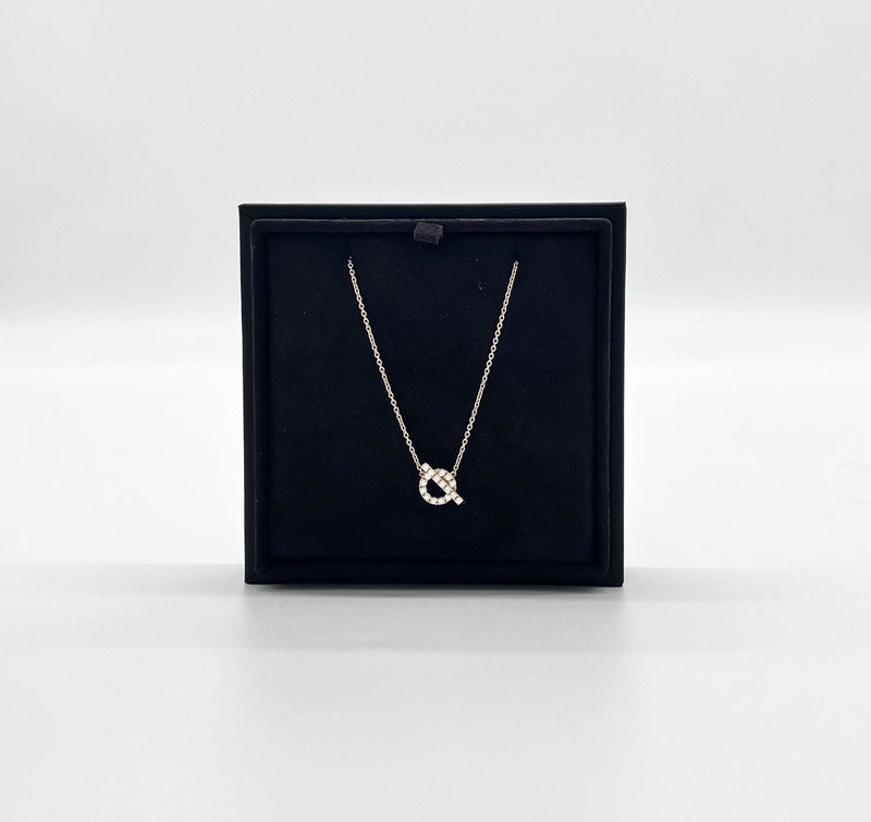 Hermès Finesse Necklace | White Gold - Found Fashion