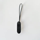 Hermes Finger Skate Bag Charm In Noir / Multicolore / Noir, Black - Found Fashion