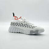 Hermès Flex Sneaker | Blanc / Gris - Found Fashion