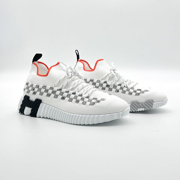 Hermès Flex Sneaker | Blanc / Gris - Found Fashion
