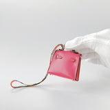 Hermès Kelly Twilly Bag Charm | Lipstick Pink | GHW - Found Fashion