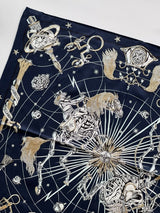Hermes Limited Chorus Stellarum Embroidered Scarf, 70 - Found Fashion