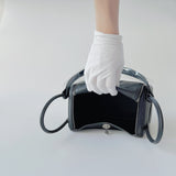 Hermes Lindy 26 In Black With Palladium Hardware - Found Fashion