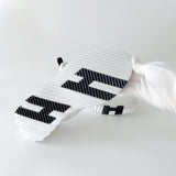 Hermes Men's Bouncing Sneaker In White And Black, Size 43 - Found Fashion