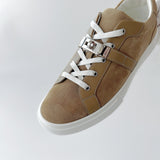 Hermes Men's Day Sneaker In Brown Suede, Size 42 - Found Fashion