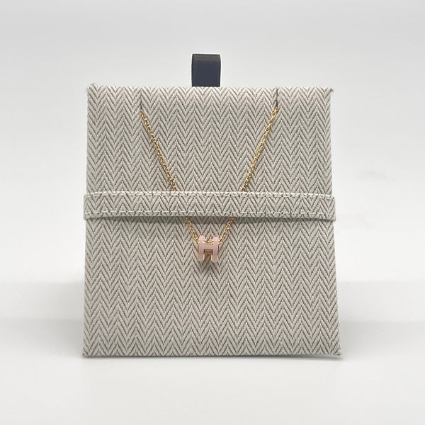 Hermès Mini Pop H Necklace | Pink