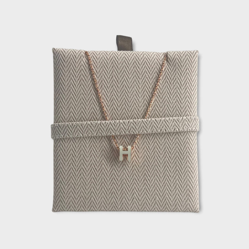 Hermès Mini Pop H Necklace | Vert Fizz