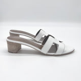 Hermès Oasis Sandal | White | Size 38.5