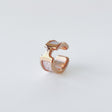 Hermès Olympe Ear Cuff, Mauve Sylvestre, Rose Gold Hardware