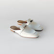 Hermès Women's Oz Mule, 39, Blanc, Palladium Hardware