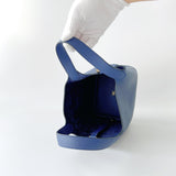 Hermes Picotin Lock Bag 18 In Bleu Saphir Leather And Gold Hardware - Found Fashion