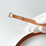 Hermès Pop H 15 Belt | Nata | Cream - Found Fashion