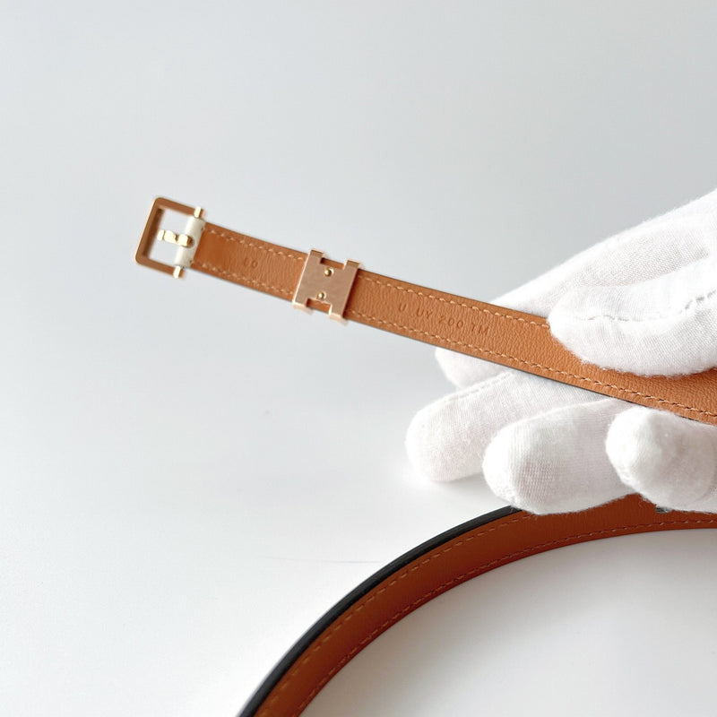 Hermès Pop H 15 Belt | Nata | Cream - Found Fashion
