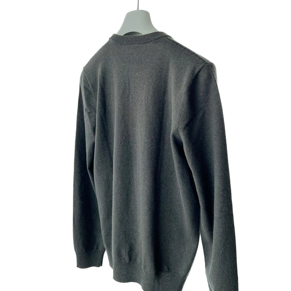 Hermès Puzzle Floral Cashmere Sweater In Algue Dark Green | Size L